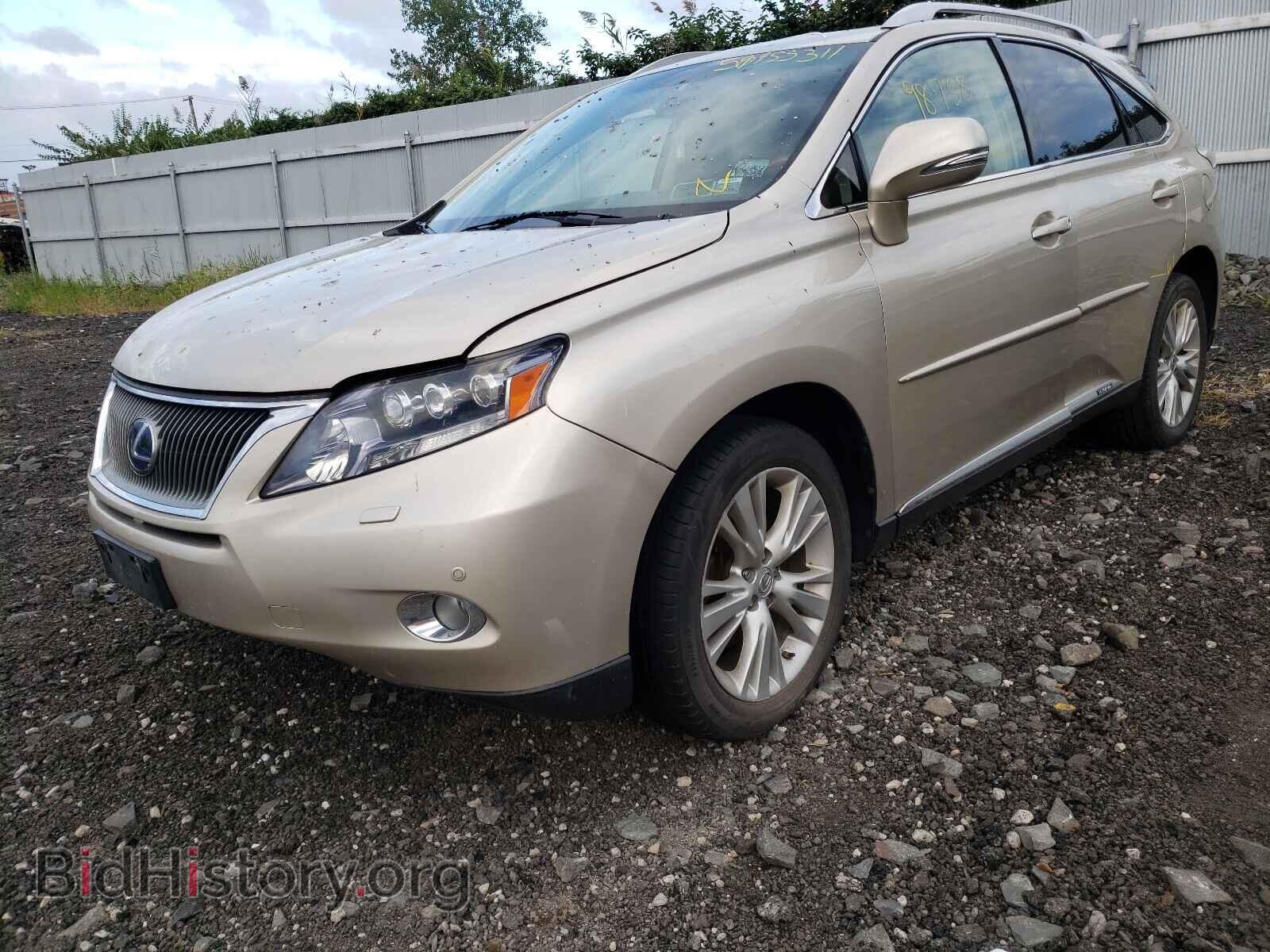 2011 LEXUS RX450 - VIN: JTJBC1BA7B2416885 - Фото 2