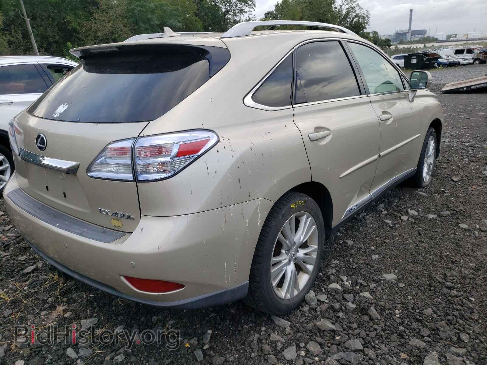 2011 LEXUS RX450 - VIN: JTJBC1BA7B2416885 - Фото 4
