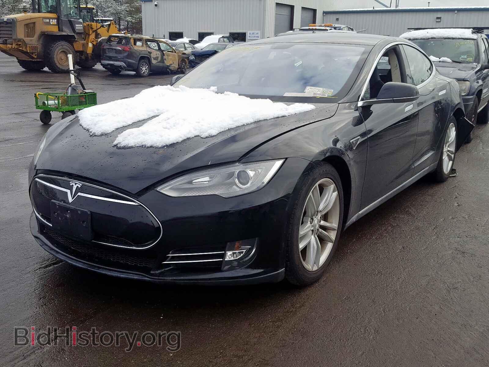 2012 TESLA MODEL S - VIN: 5YJSA1DN5CFP01625 - Фото 2