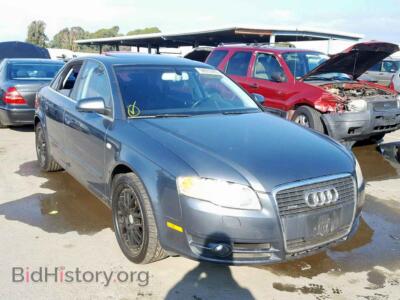 2007 Audi A4 A4 2.0T QU, серый — VIN WAUDF78E37A115833, Copart