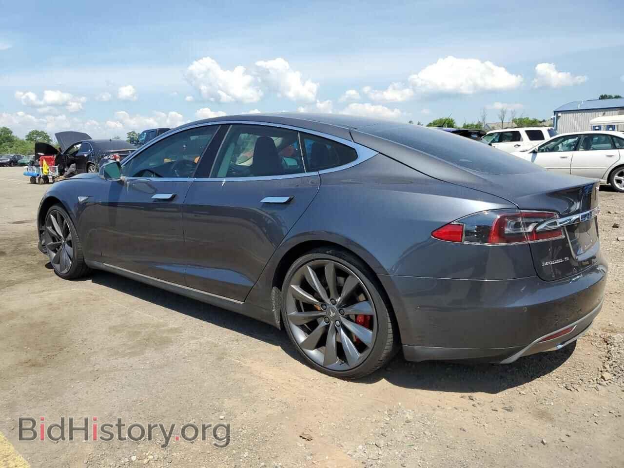 2014 TESLA MODEL S - VIN: 5YJSA1H18EFP56760 - Photo 2