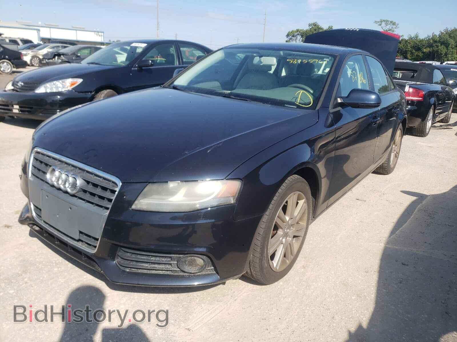 2011 AUDI A4 - VIN: WAUAFAFL7BN032313 - Фото 2