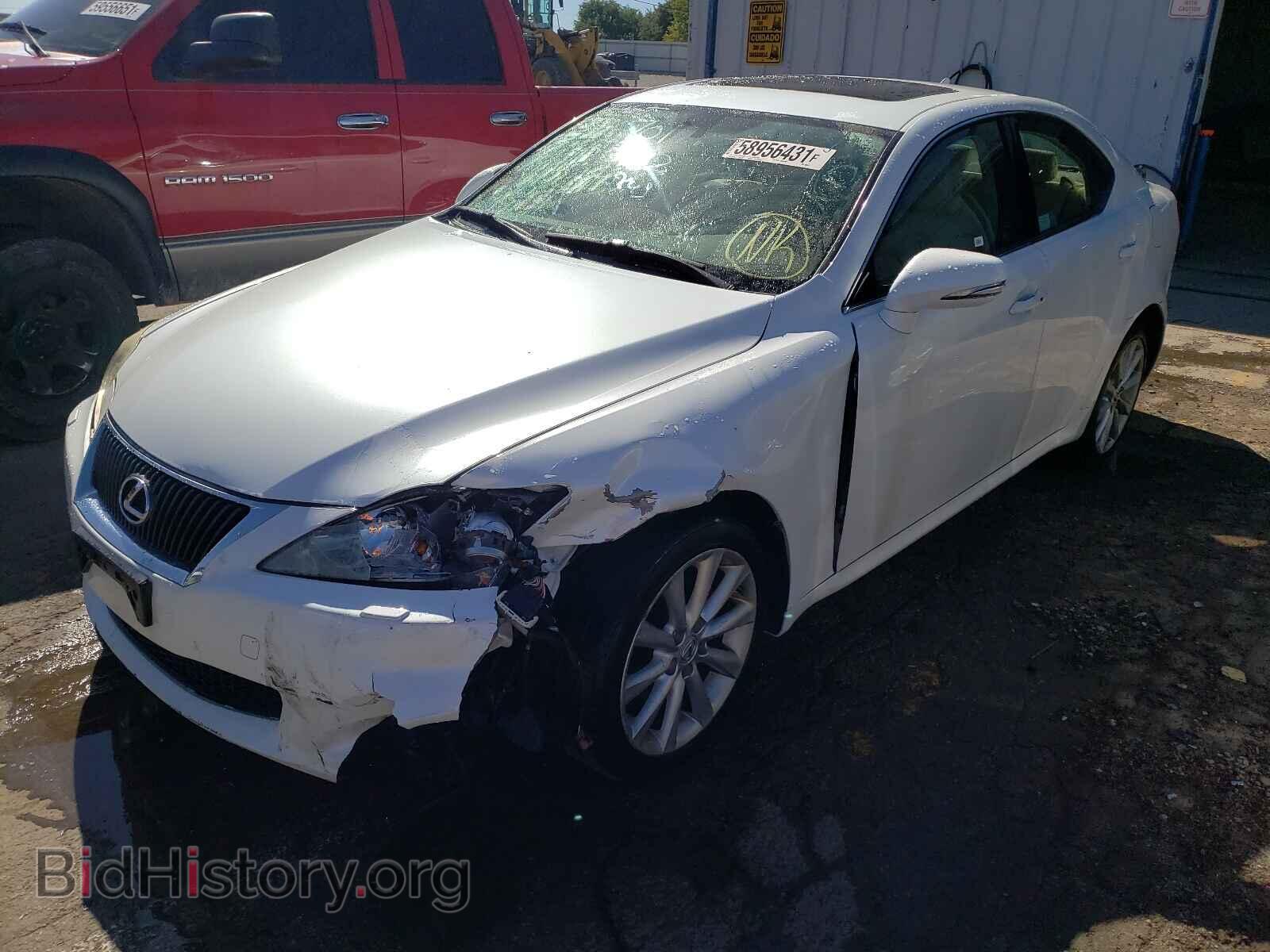 2010 LEXUS IS - VIN: JTHCF5C22A2033379 - Фото 2