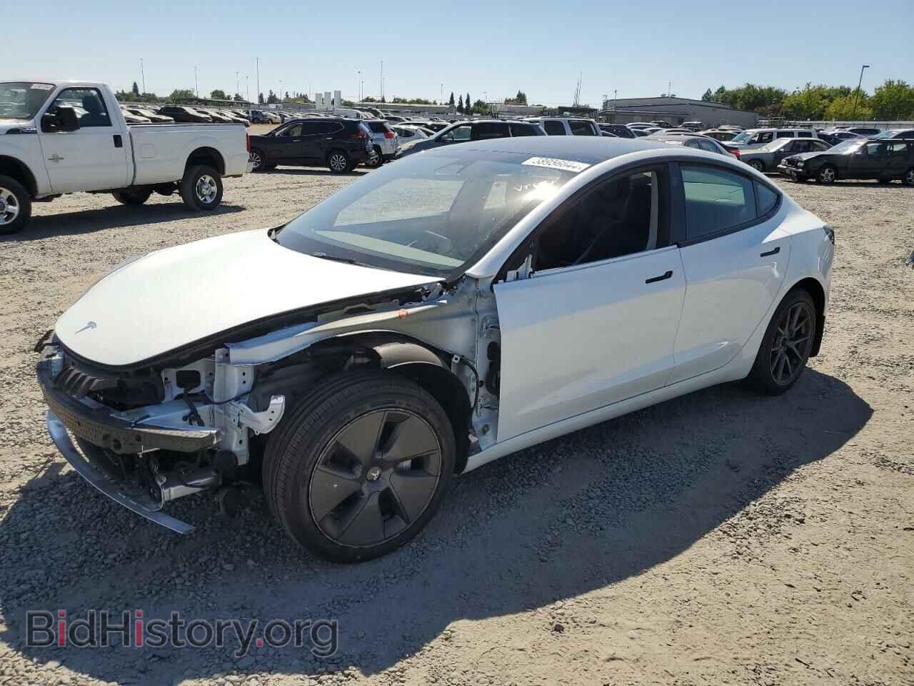 Фотография 5YJ3E1EB0NF123806 - TESLA MODEL 3 2022