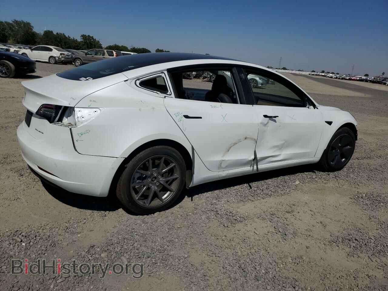 2022 TESLA MODEL 3 - VIN: 5YJ3E1EB0NF123806 - Фото 3