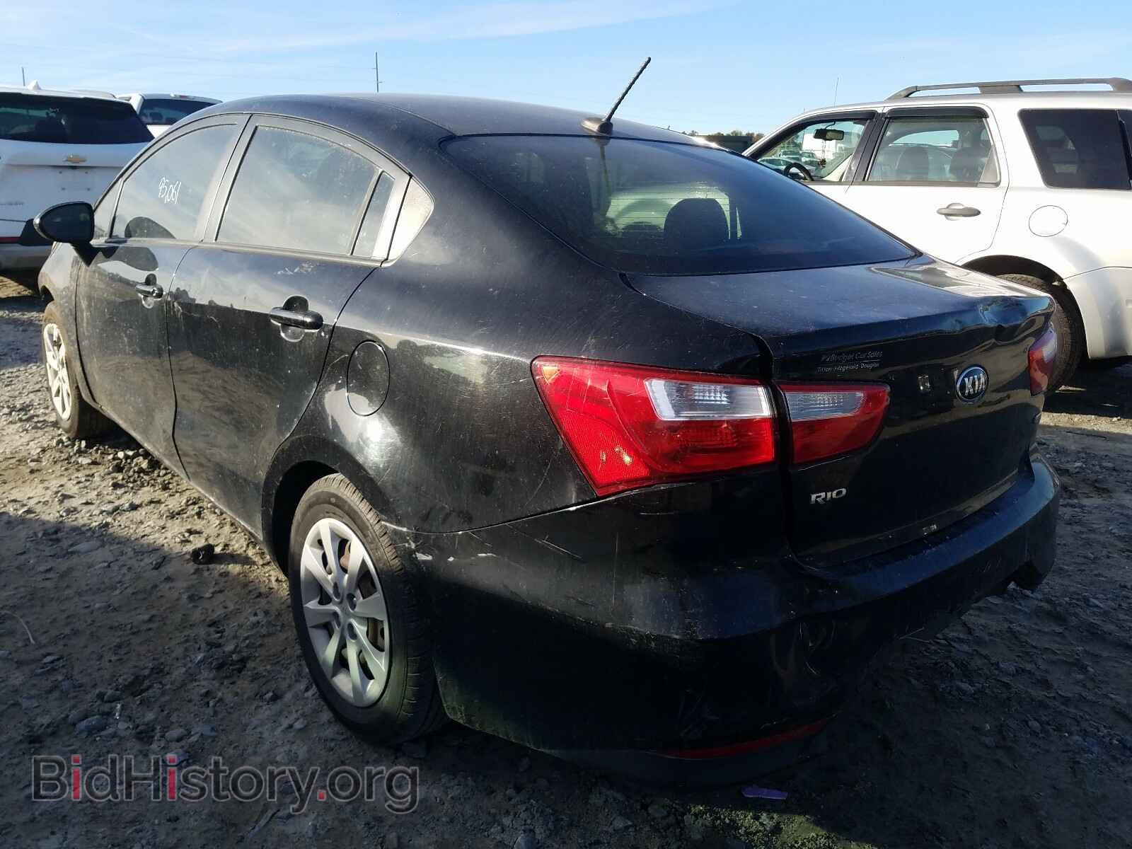 2016 KIA RIO - VIN: KNADM4A38G6535961 - Фото 3