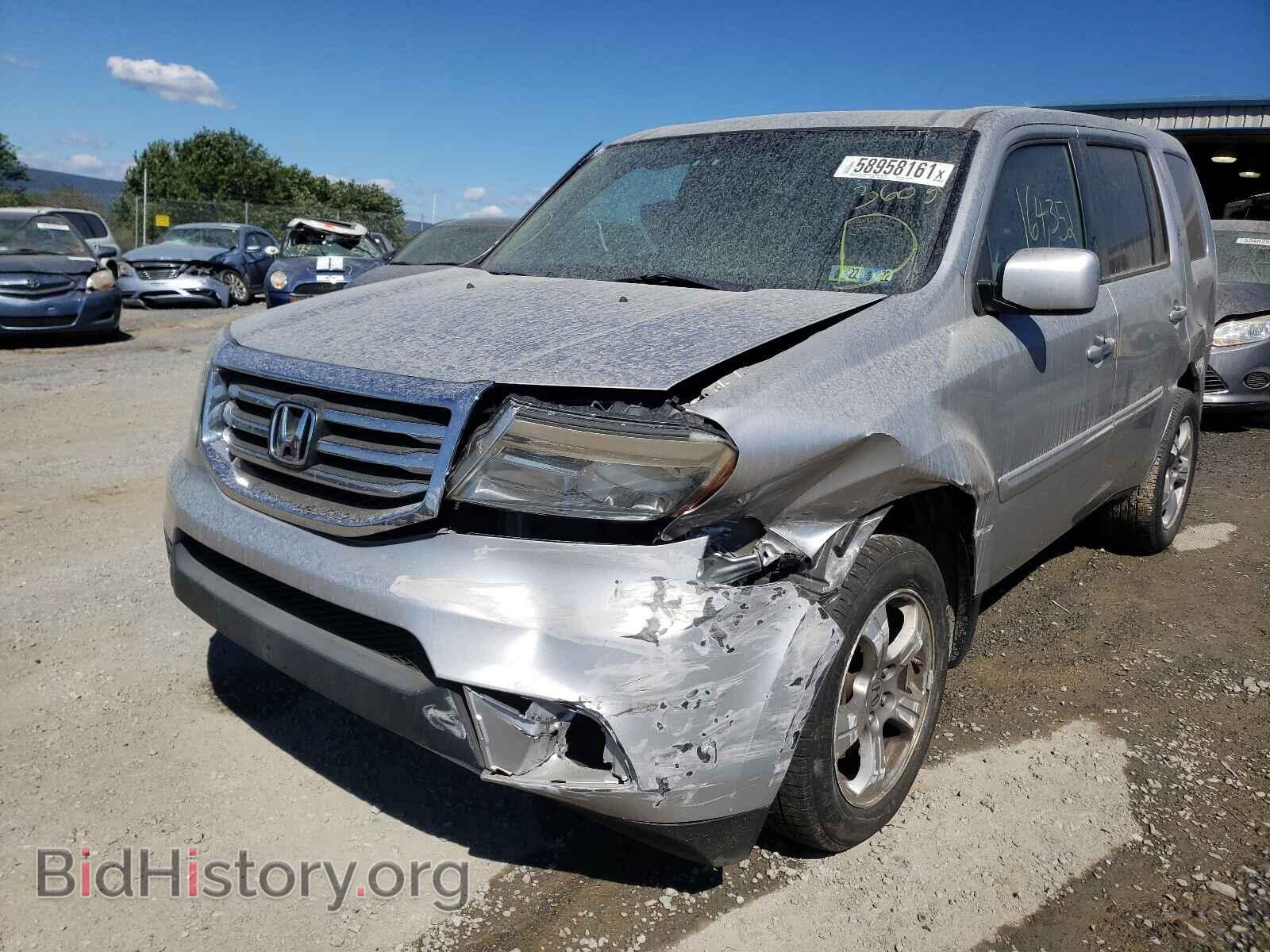 2014 HONDA PILOT - VIN: 5FNYF4H56EB036115 - Фото 2