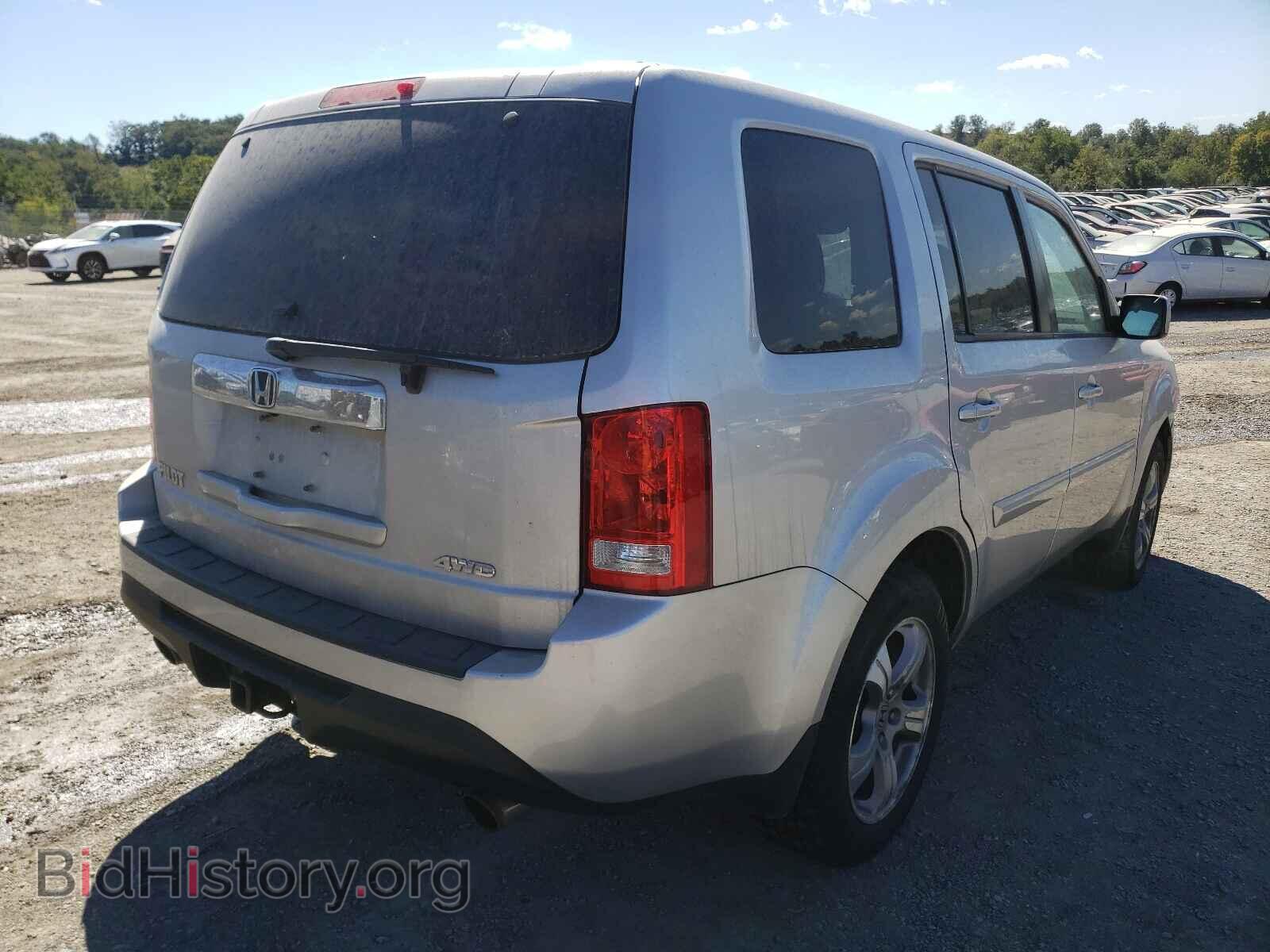 2014 HONDA PILOT - VIN: 5FNYF4H56EB036115 - Фото 4