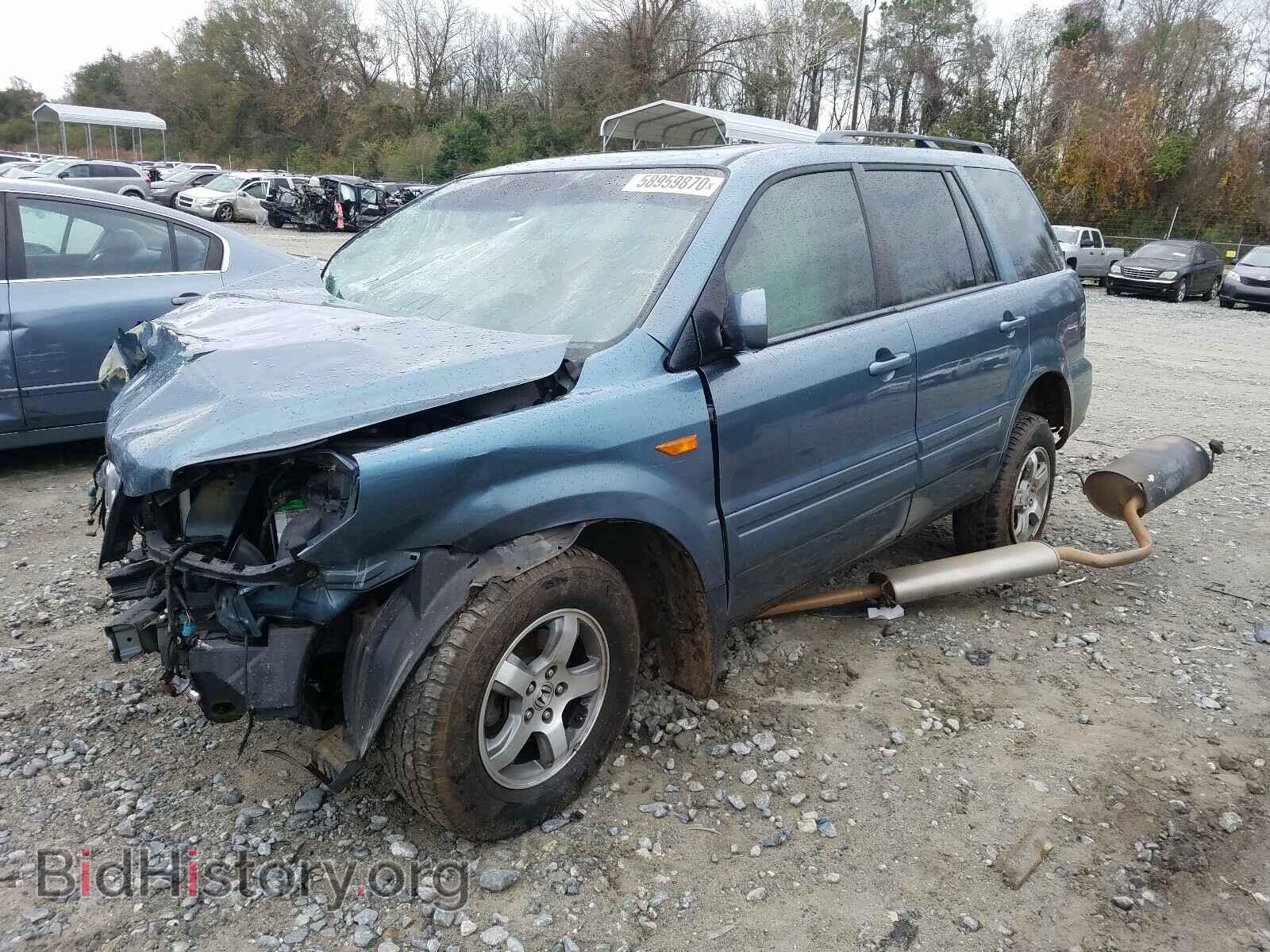 2007 HONDA PILOT - VIN: 5FNYF28577B000361 - Фото 2