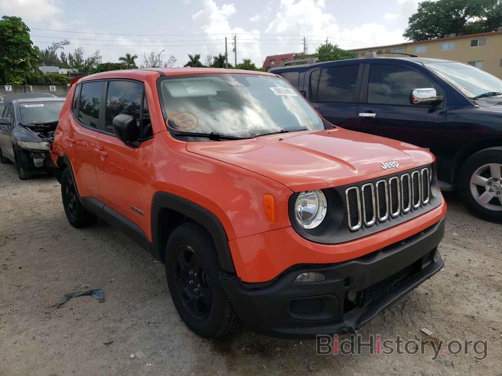 Фотография ZACCJAAT7GPE33439 - JEEP RENEGADE 2016