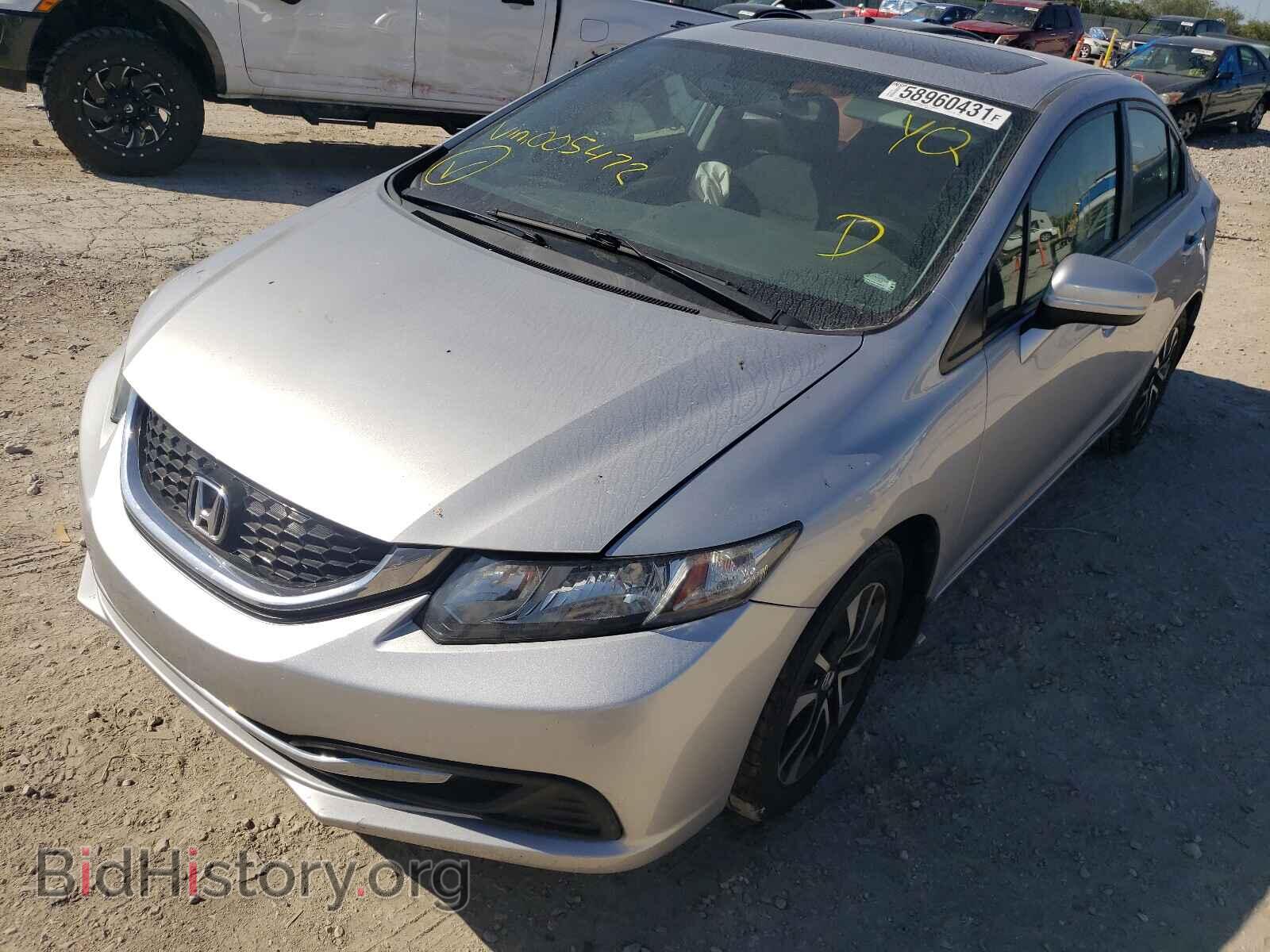 2015 HONDA CIVIC - VIN: 19XFB2F82FE005472 - Фото 2