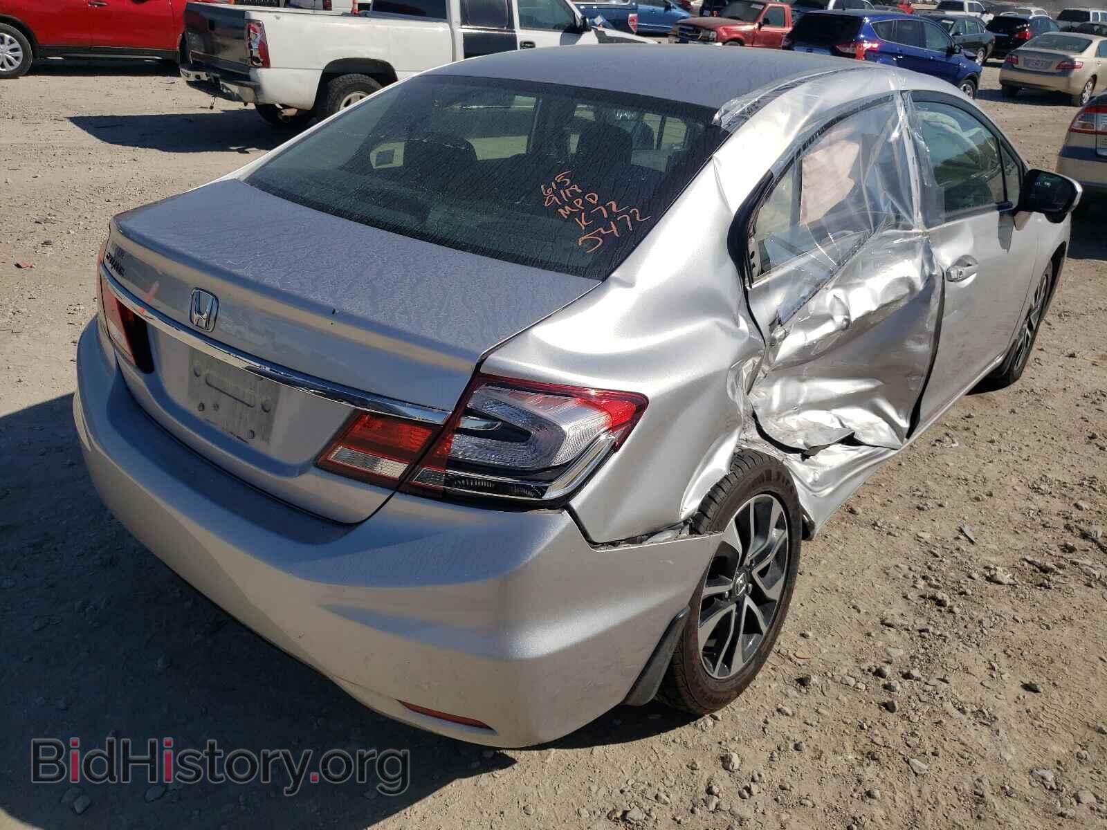 2015 HONDA CIVIC - VIN: 19XFB2F82FE005472 - Фото 4