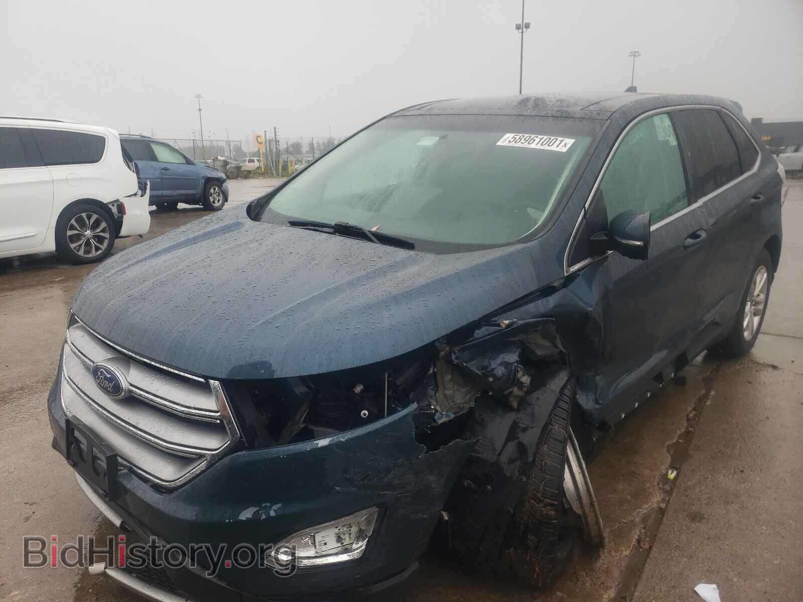 2016 FORD EDGE - VIN: 2FMPK4J95GBB93473 - Фото 2