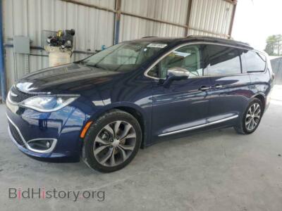 2017 Chrysler PACIFICA Limited, blue — VIN 2C4RC1GG8HR657279, Copart