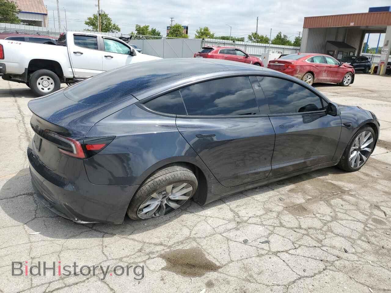 2024 TESLA MODEL 3 - VIN: 5YJ3E1EA4RF740512 - Photo 3