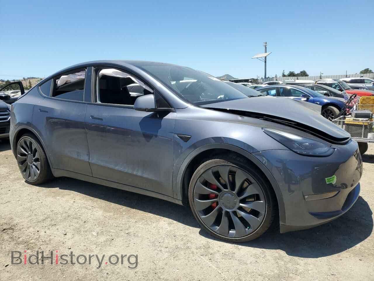2022 TESLA MODEL Y - VIN: 7SAYGDEF5NF487985 - Photo 4