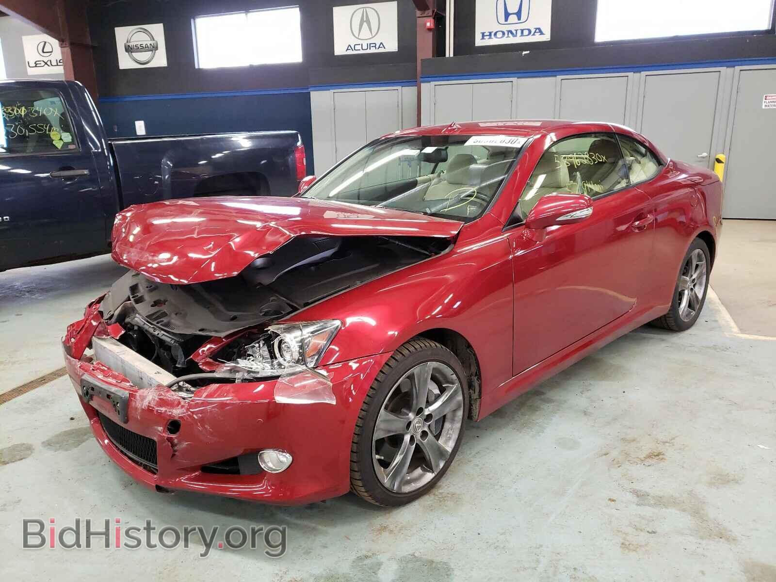 2013 LEXUS IS - VIN: JTHFE2C29D2509727 - Photo 2