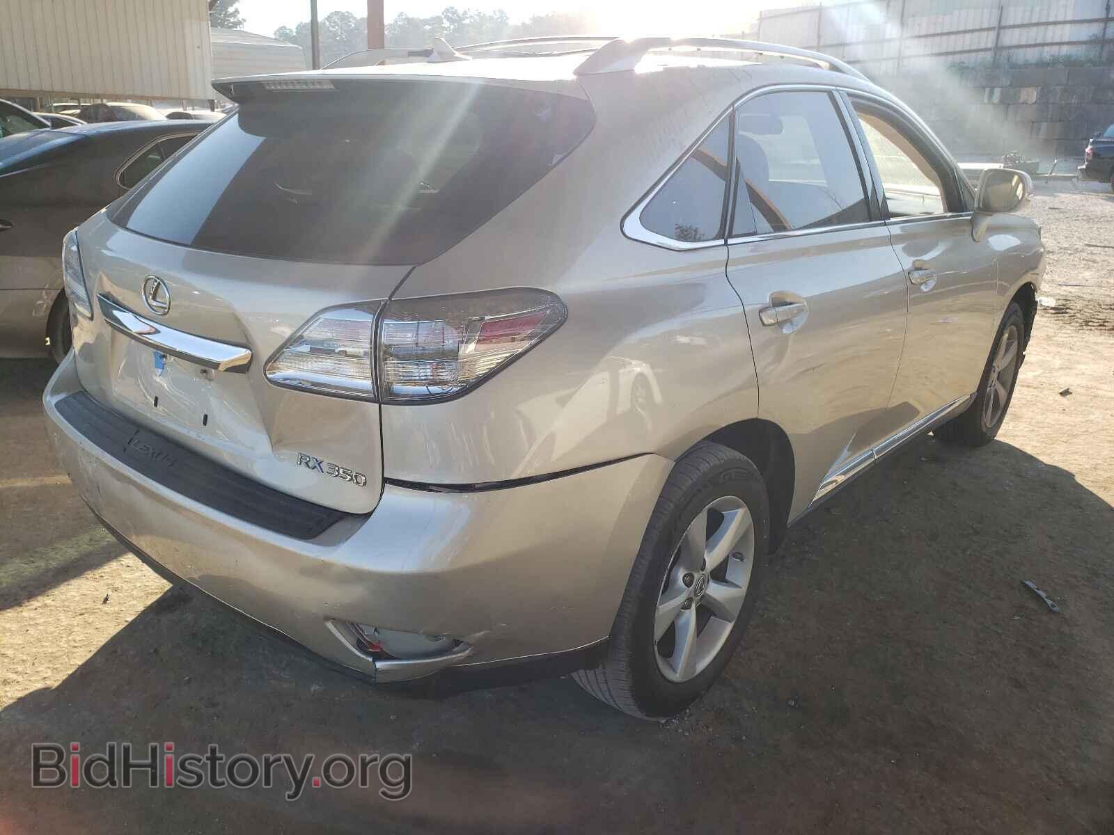 2011 LEXUS RX350 - VIN: 2T2ZK1BA0BC047076 - Фото 4
