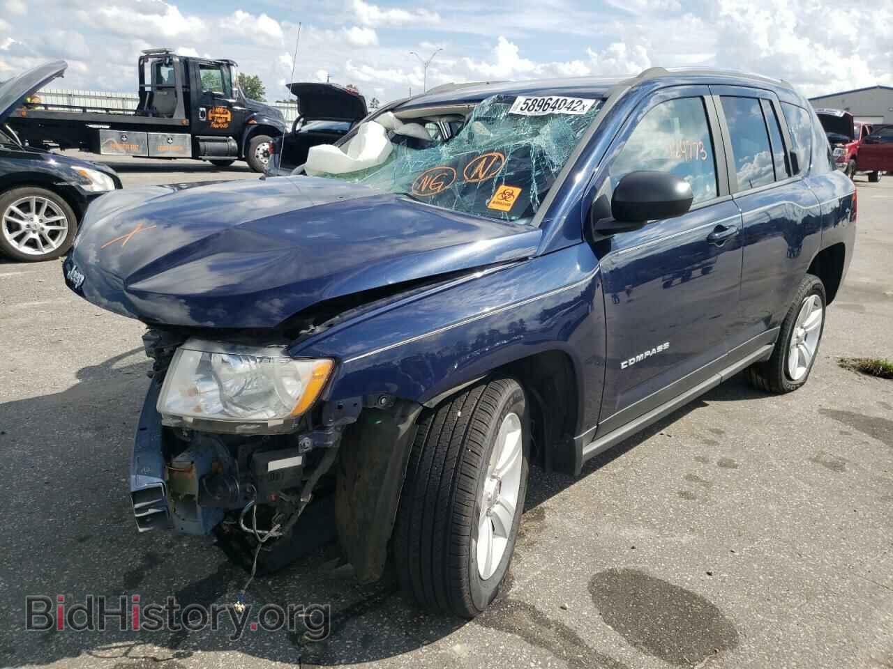 2013 JEEP COMPASS - VIN: 1C4NJCEBXDD158892 - Фото 2