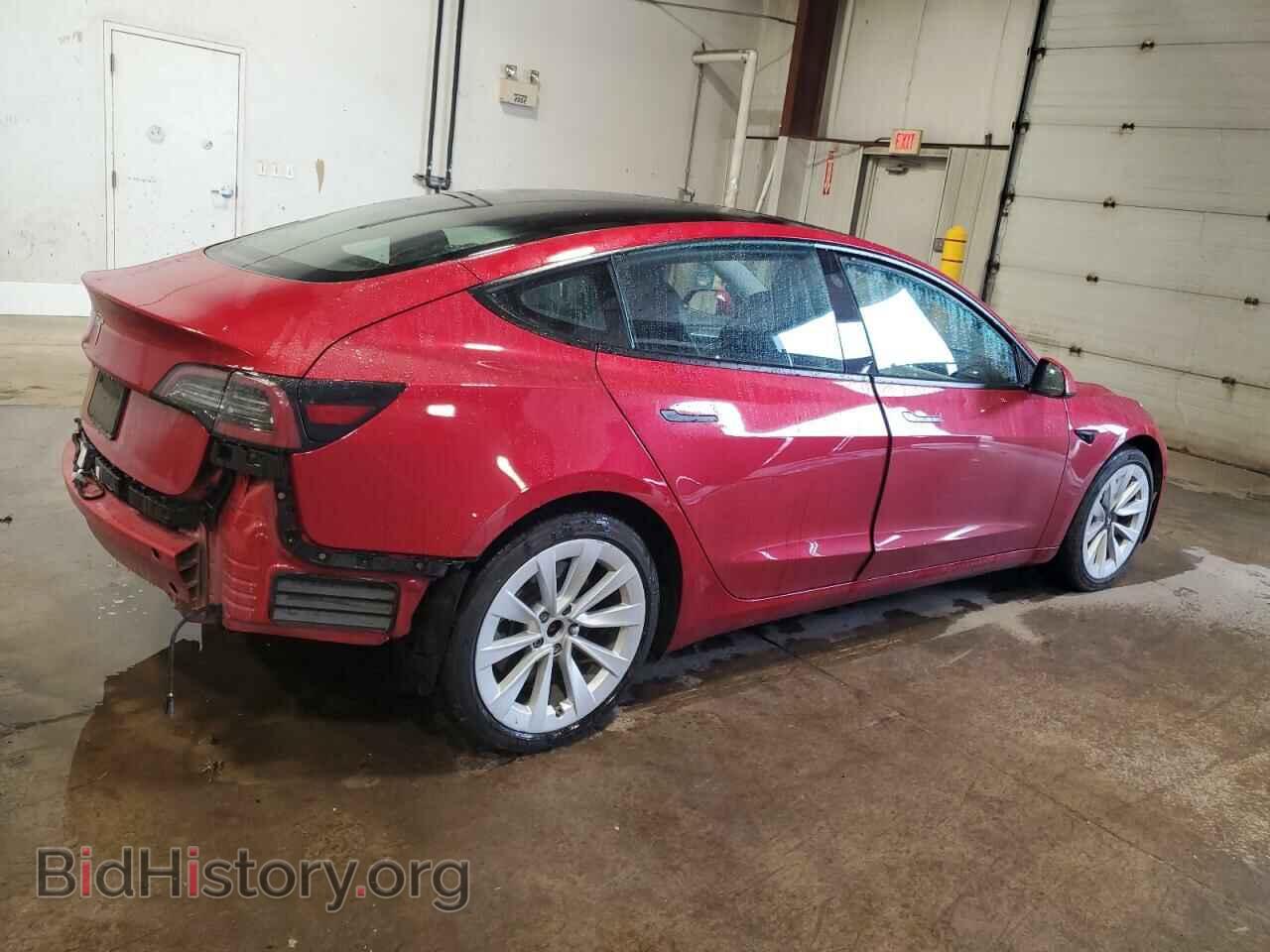 2022 TESLA MODEL 3 - VIN: 5YJ3E1EA9NF290379 - Фото 3