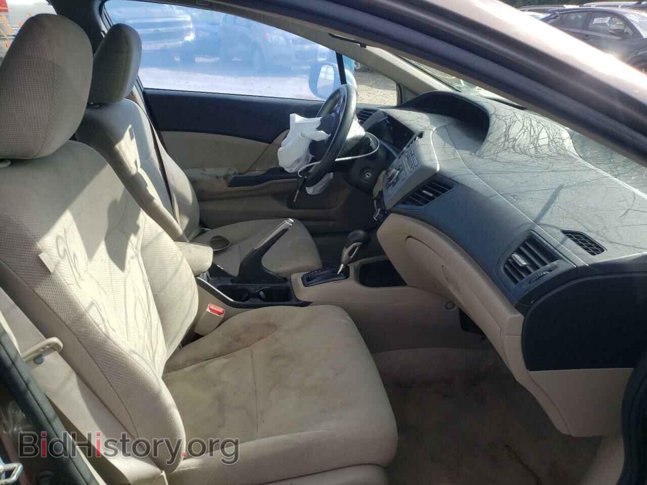 2012 HONDA CIVIC - VIN: 2HGFB2F50CH528805 - Фото 5