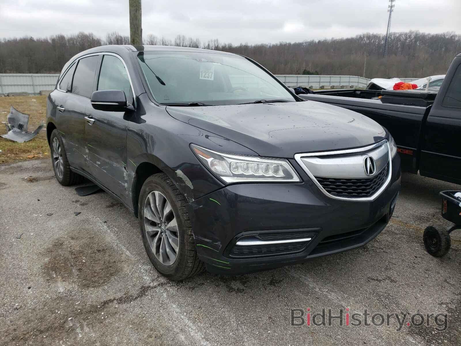 Фотография 5FRYD4H42GB035834 - ACURA MDX 2016