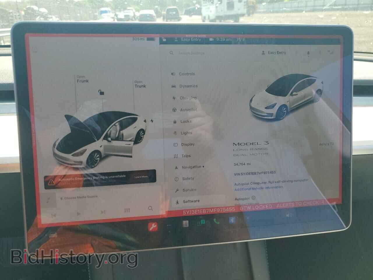 2021 TESLA MODEL 3 - VIN: 5YJ3E1EB7MF975455 - Photo 9