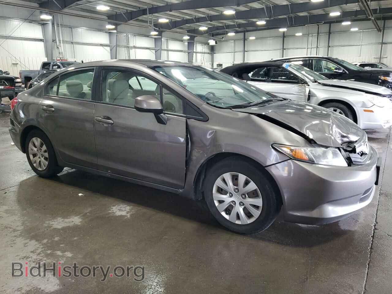 2012 HONDA CIVIC - VIN: 19XFB2F51CE070377 - Фото 4