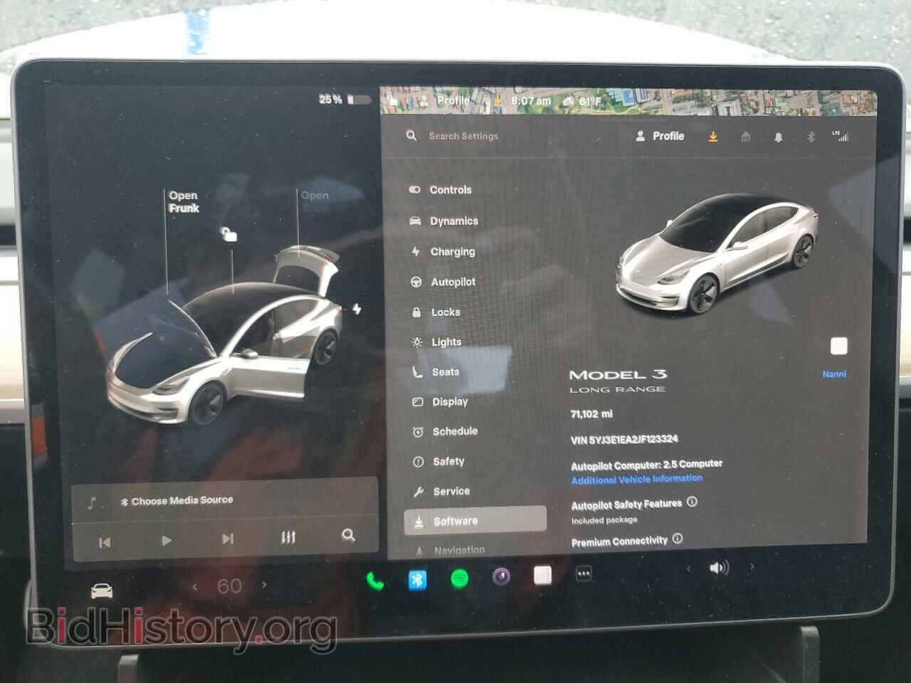 2018 TESLA MODEL 3 - VIN: 5YJ3E1EA2JF123324 - Фото 9