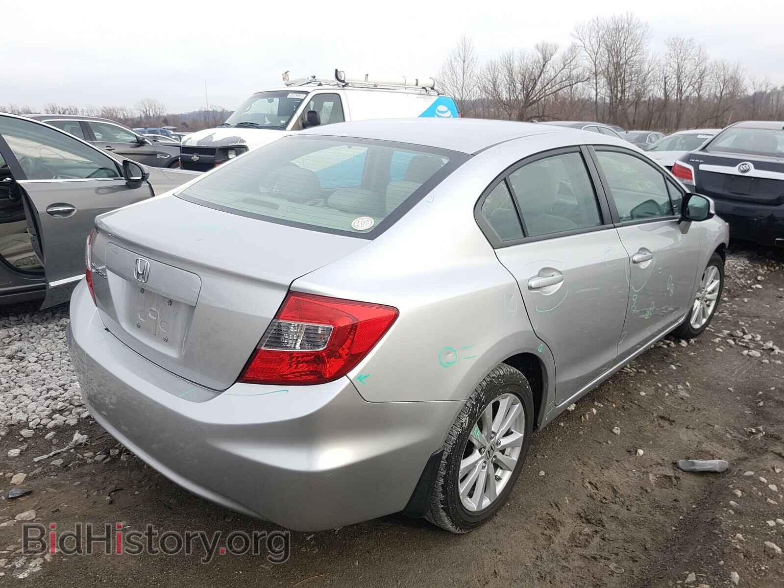 2012 HONDA CIVIC - VIN: 19XFB2F9XCE022363 - Фото 4