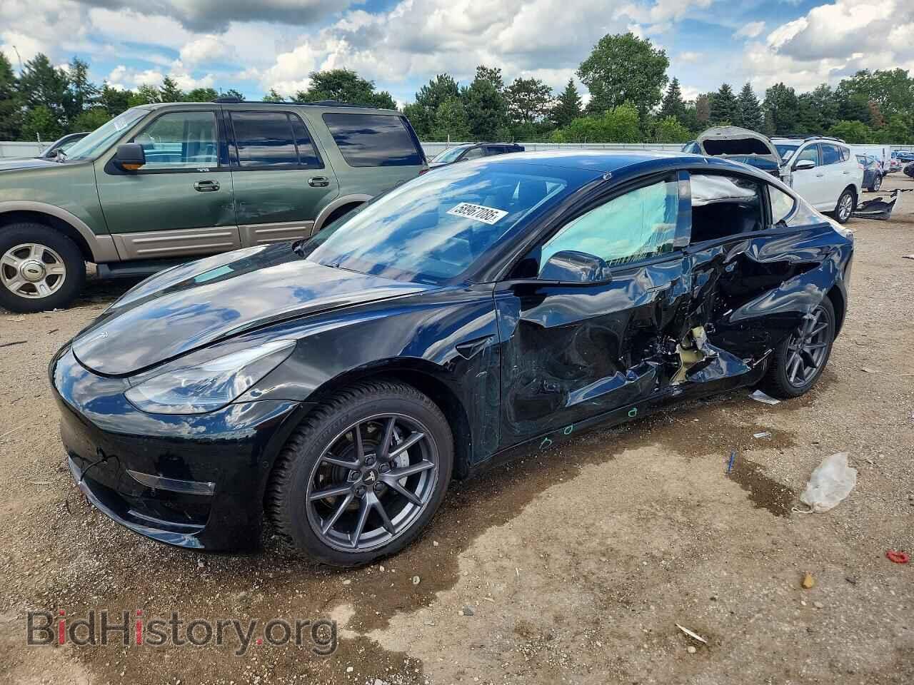 Photo 5YJ3E1EB1MF035653 - TESLA MODEL 3 2021
