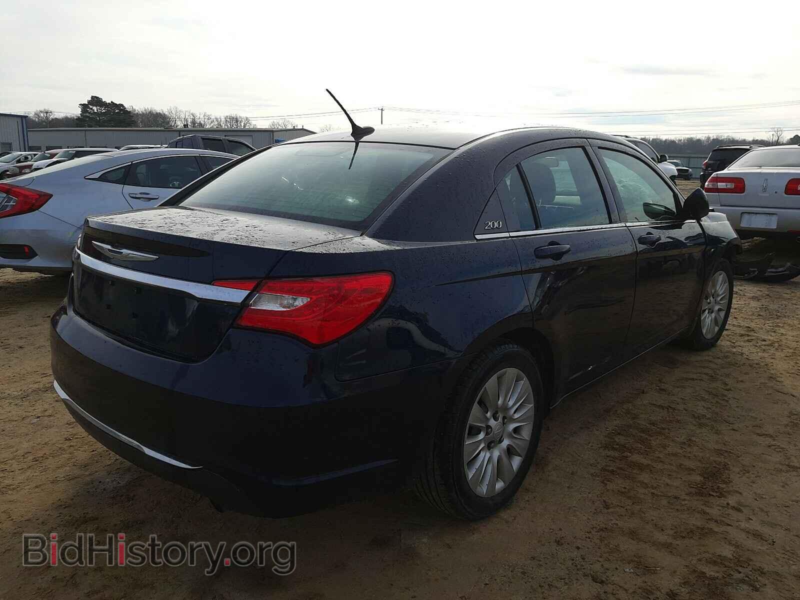 2014 CHRYSLER 200 - VIN: 1C3CCBAB6EN236151 - Фото 4