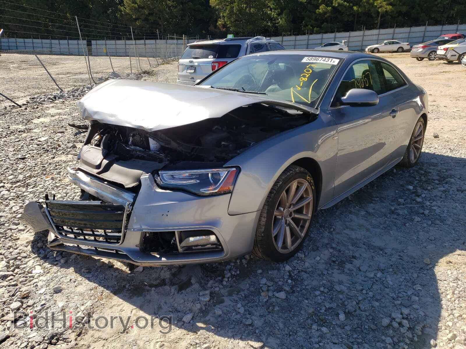 2016 AUDI A5 - VIN: WAUD2AFR4GA008207 - Photo 2