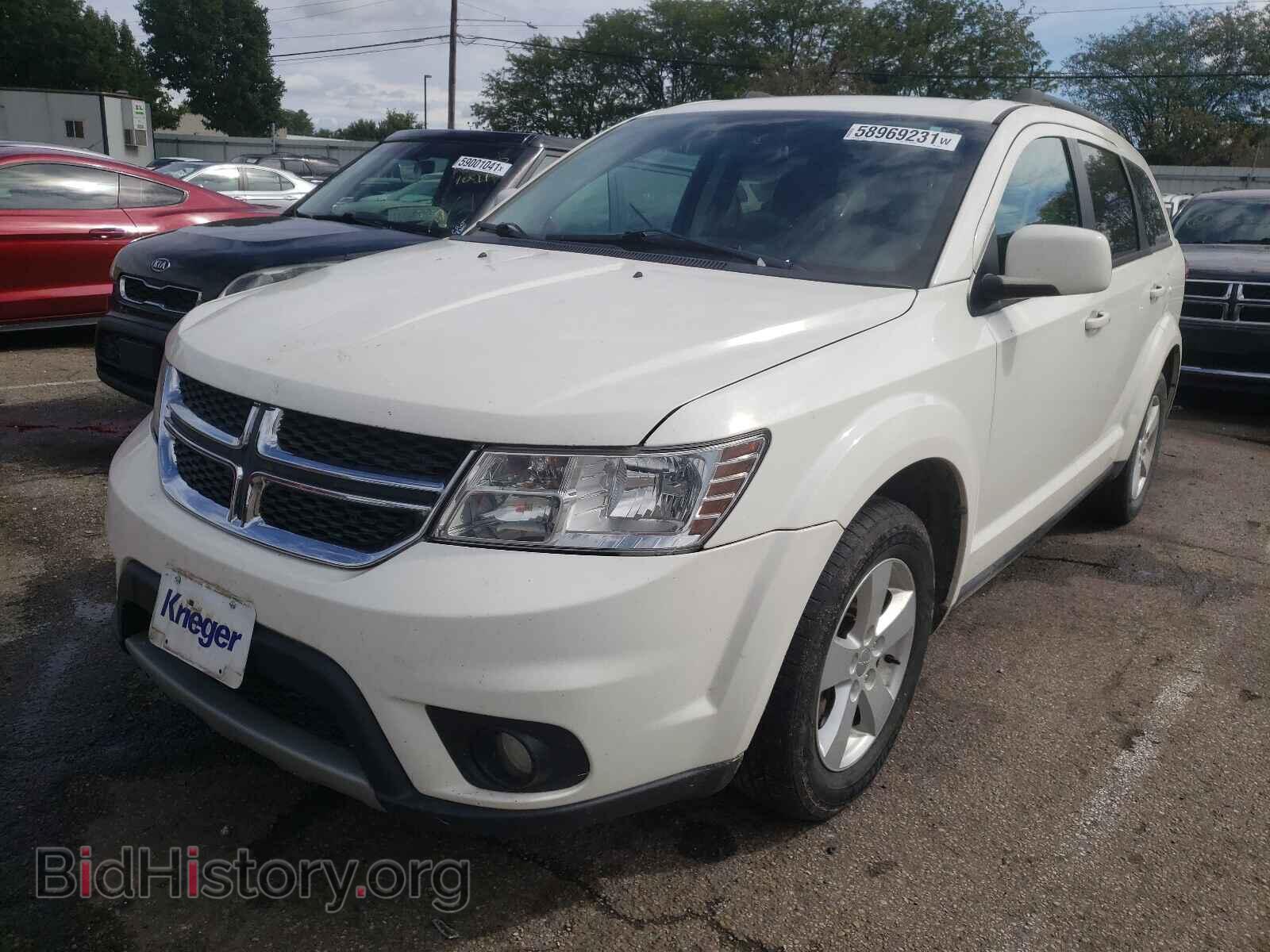 2012 DODGE JOURNEY - VIN: 3C4PDCBG2CT387012 - Фото 2