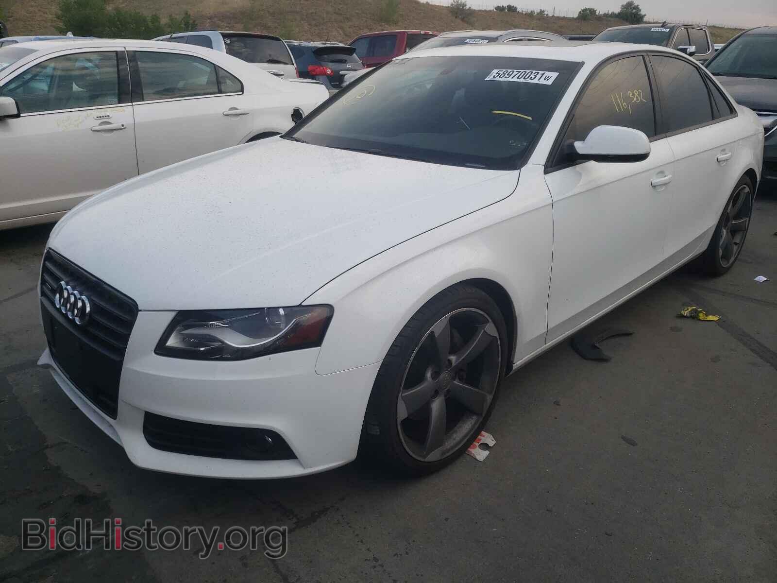 2011 AUDI A4 - VIN: WAUFFAFL8BA101877 - Фото 2