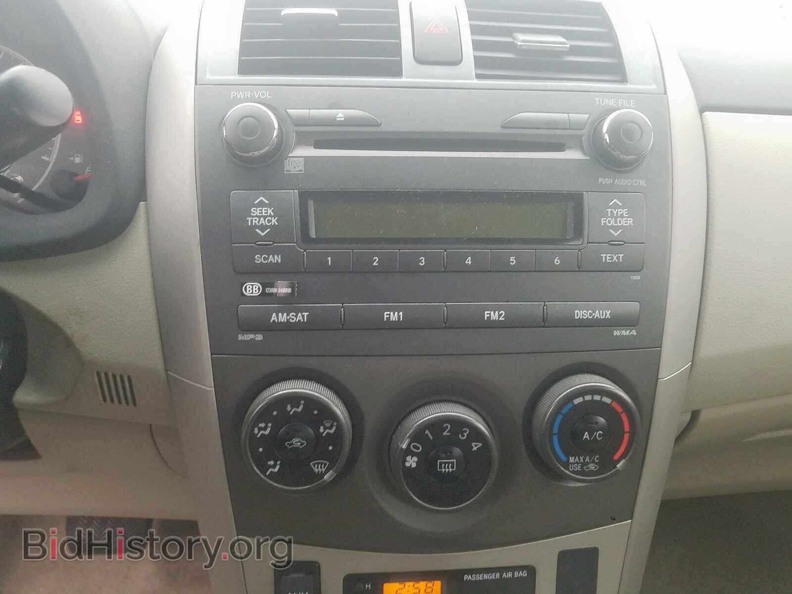 2011 TOYOTA COROLLA BA - VIN: 2T1BU4EE3BC705683 - Фото 9