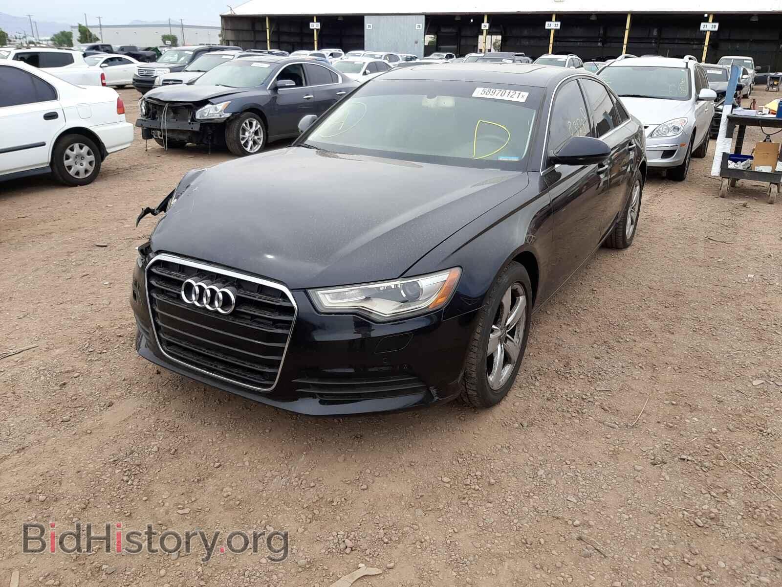 2012 AUDI A6 - VIN: WAUDFAFC0CN118559 - Фото 2