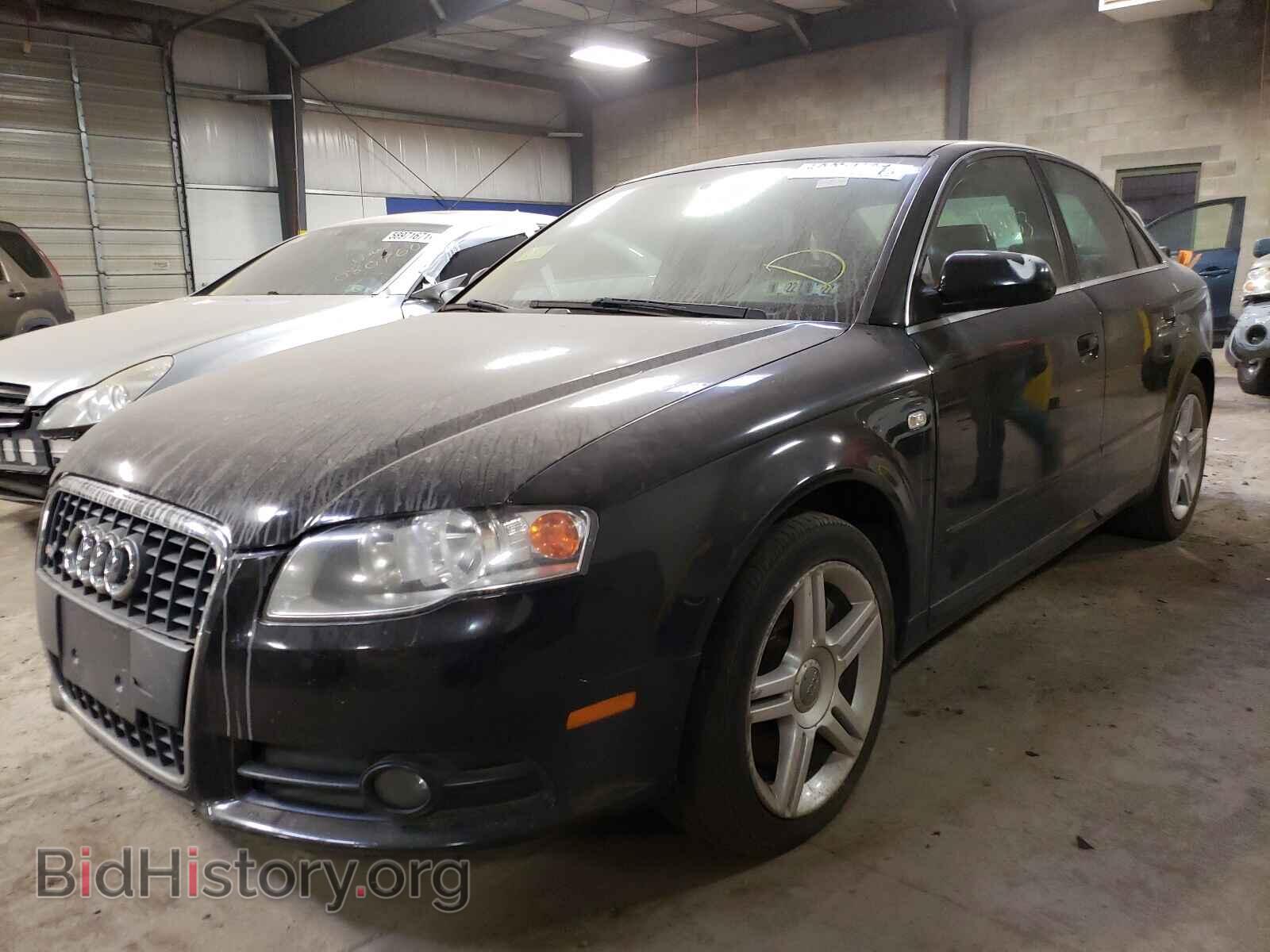 2008 AUDI A4 - VIN: WAUDF78E68A076480 - Фото 2