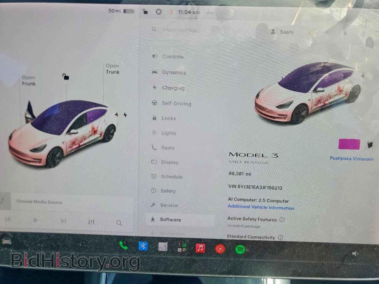 2018 TESLA MODEL 3 - VIN: 5YJ3E1EA3JF158213 - Photo 9