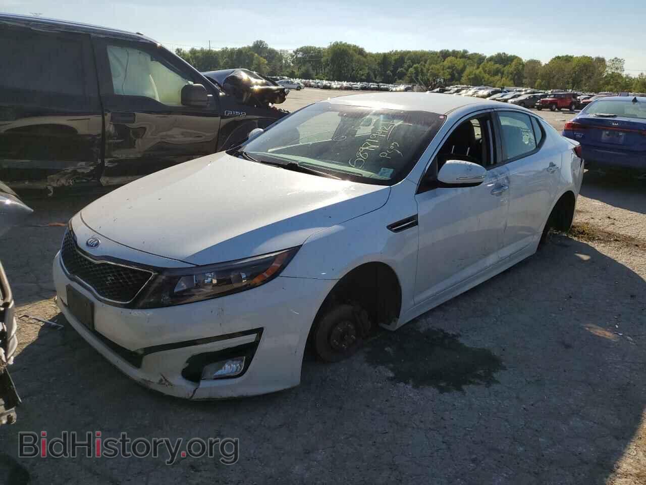 2015 KIA OPTIMA - VIN: 5XXGM4A79FG412544 - Фото 2