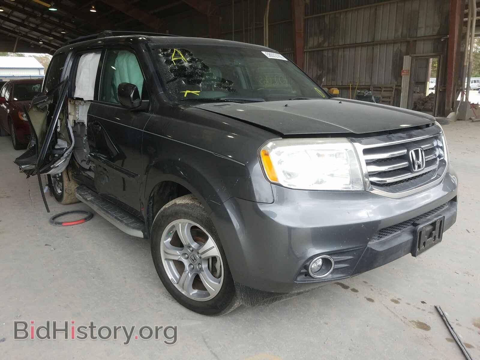 Photo 5FNYF3H50CB025845 - HONDA PILOT 2012