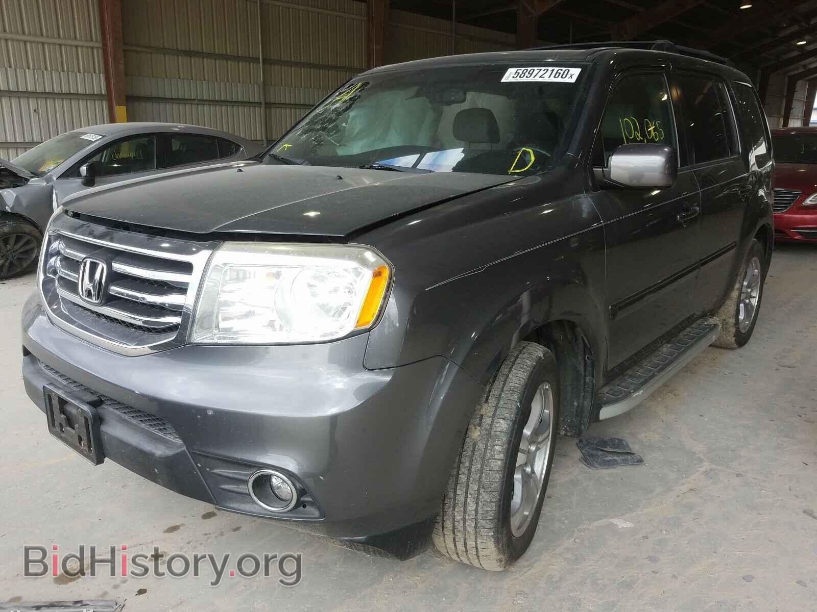 2012 HONDA PILOT - VIN: 5FNYF3H50CB025845 - Photo 2