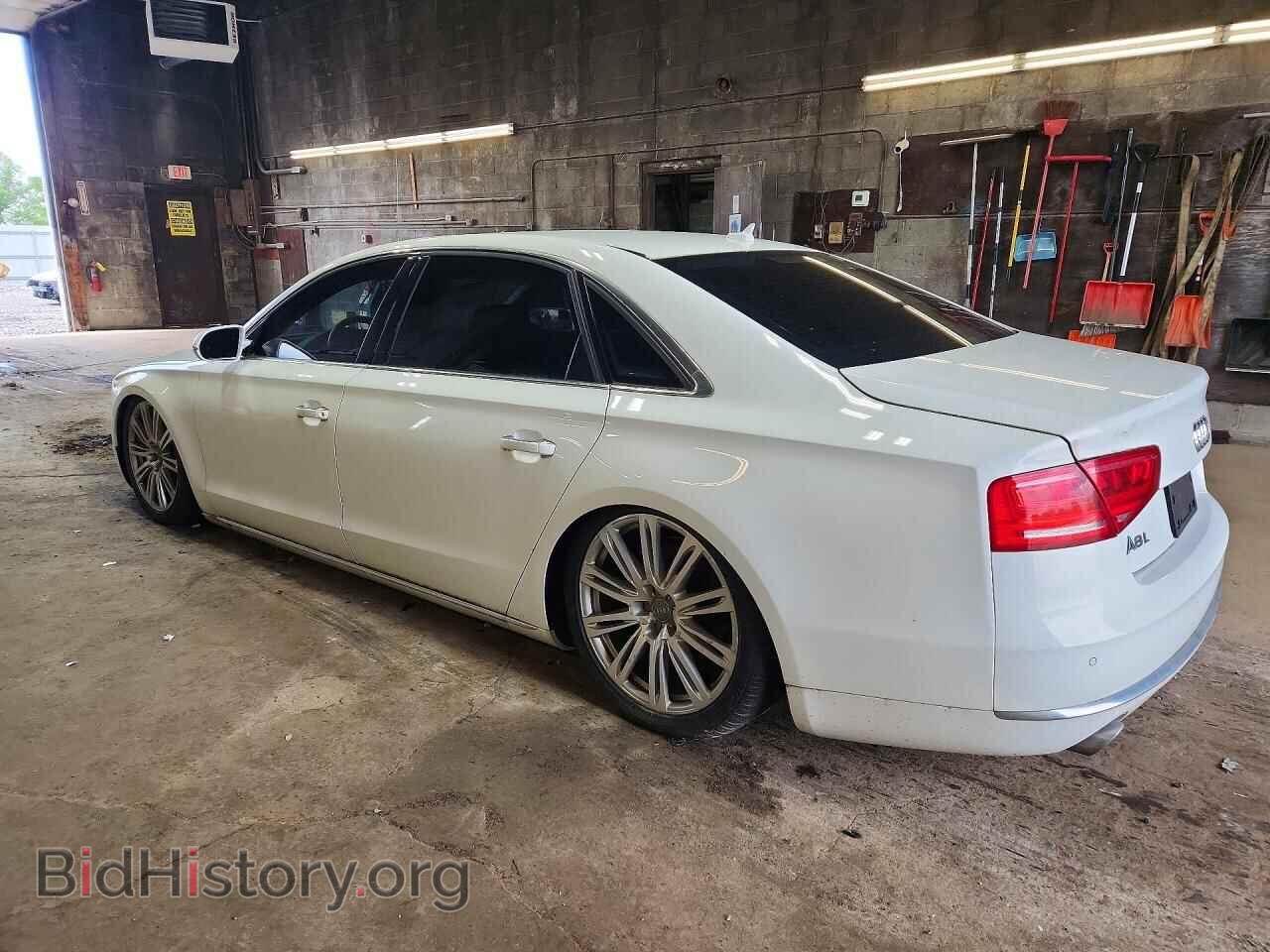 2013 AUDI A8 - VIN: WAURGAFD2DN016452 - Фото 2