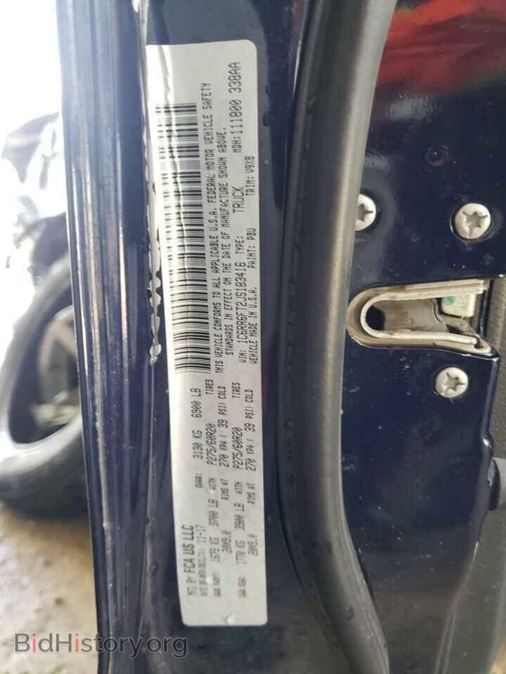 2018 RAM 1500 - VIN: 1C6RR6FT2JS183416 - Photo 10