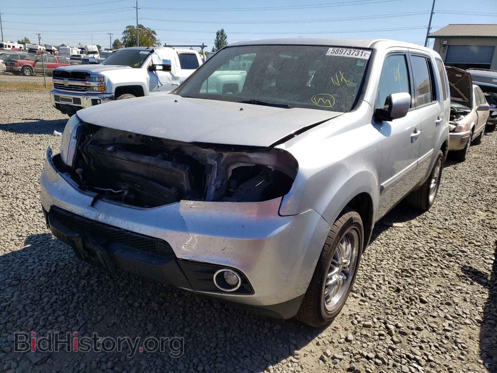 2014 HONDA PILOT - VIN: 5FNYF4H55EB025056 - Фото 2