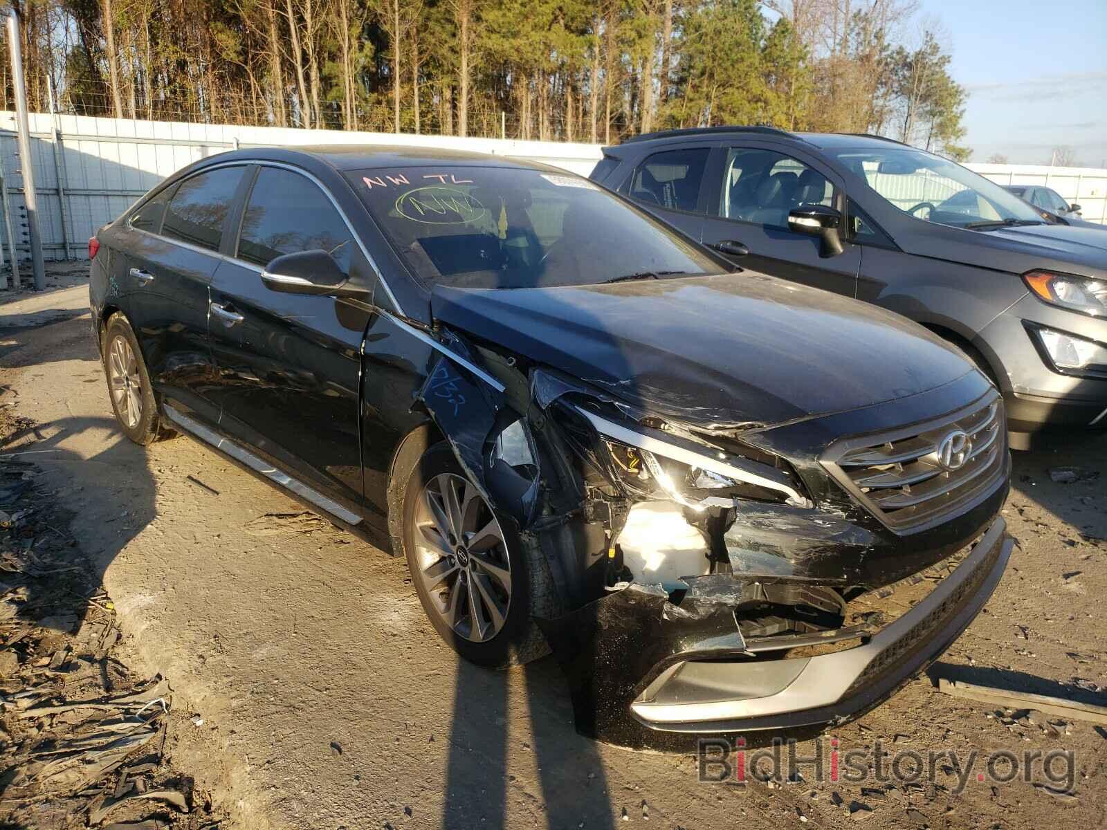 Фотография 5NPE34AF8FH101239 - HYUNDAI SONATA 2015