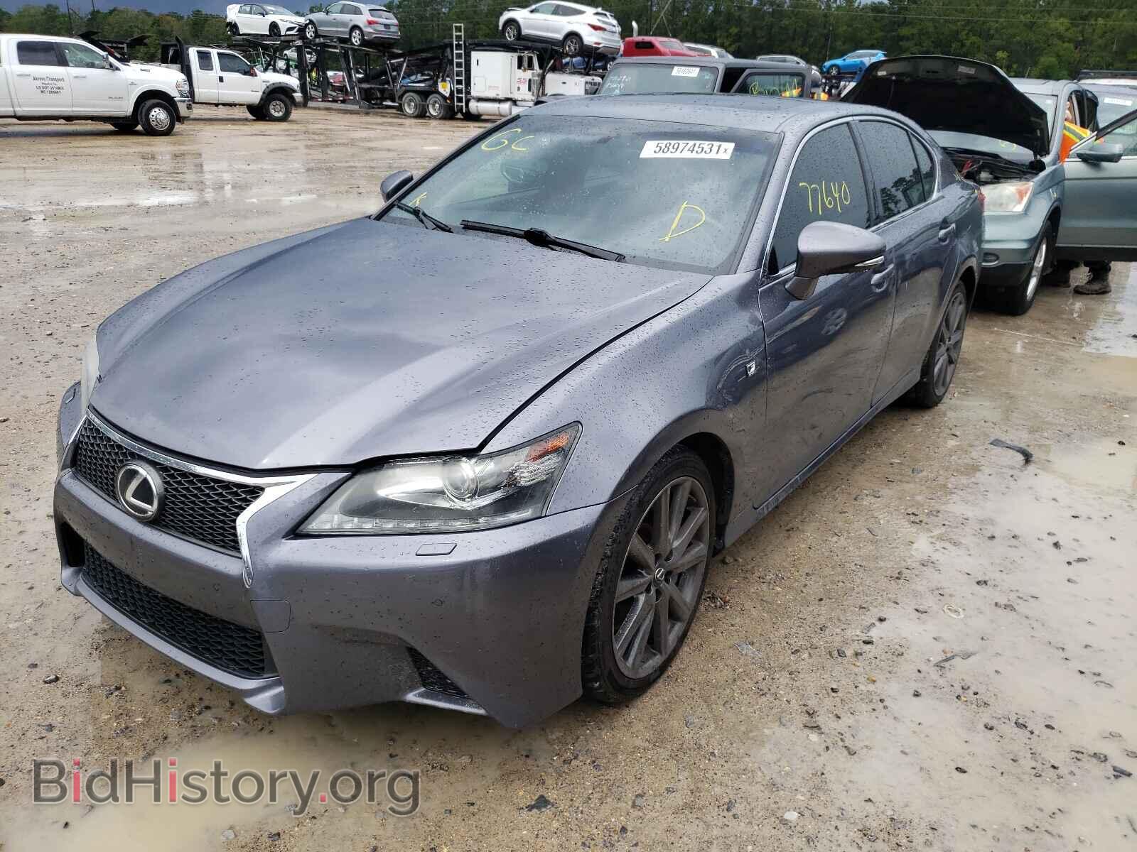 2014 LEXUS GS350 - VIN: JTHCE1BL3E5021770 - Фото 2