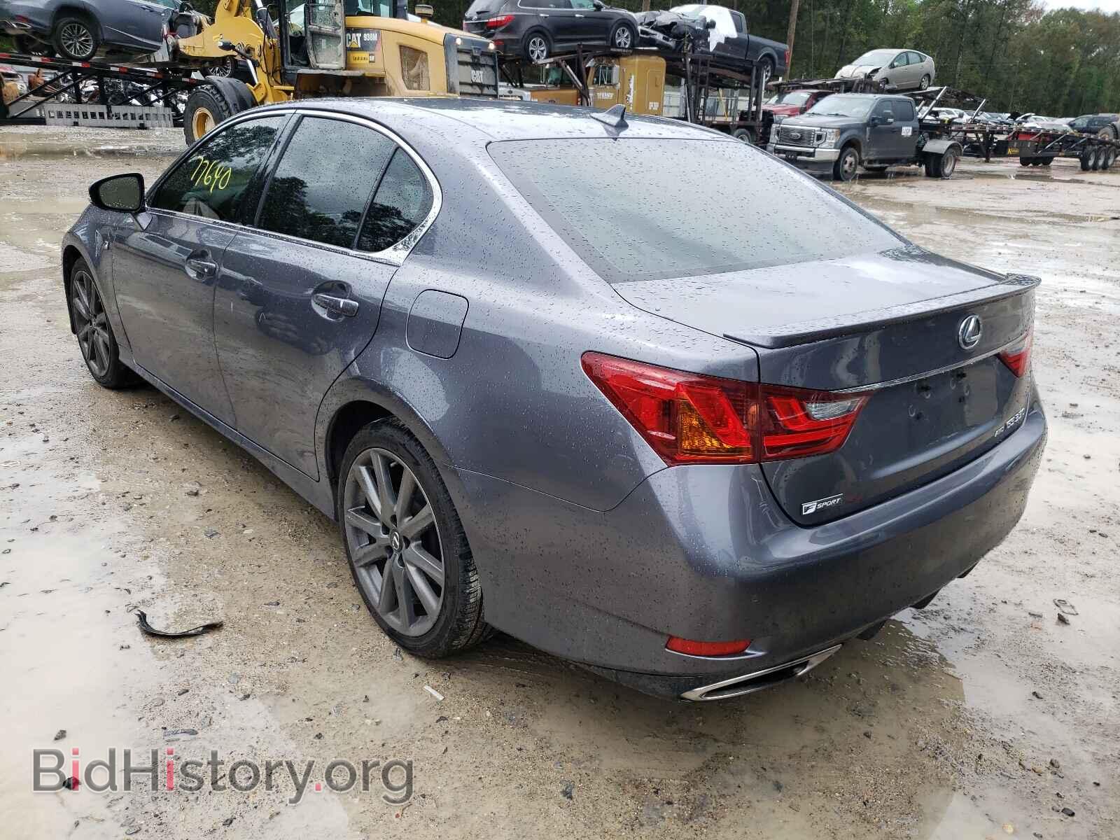 2014 LEXUS GS350 - VIN: JTHCE1BL3E5021770 - Фото 3