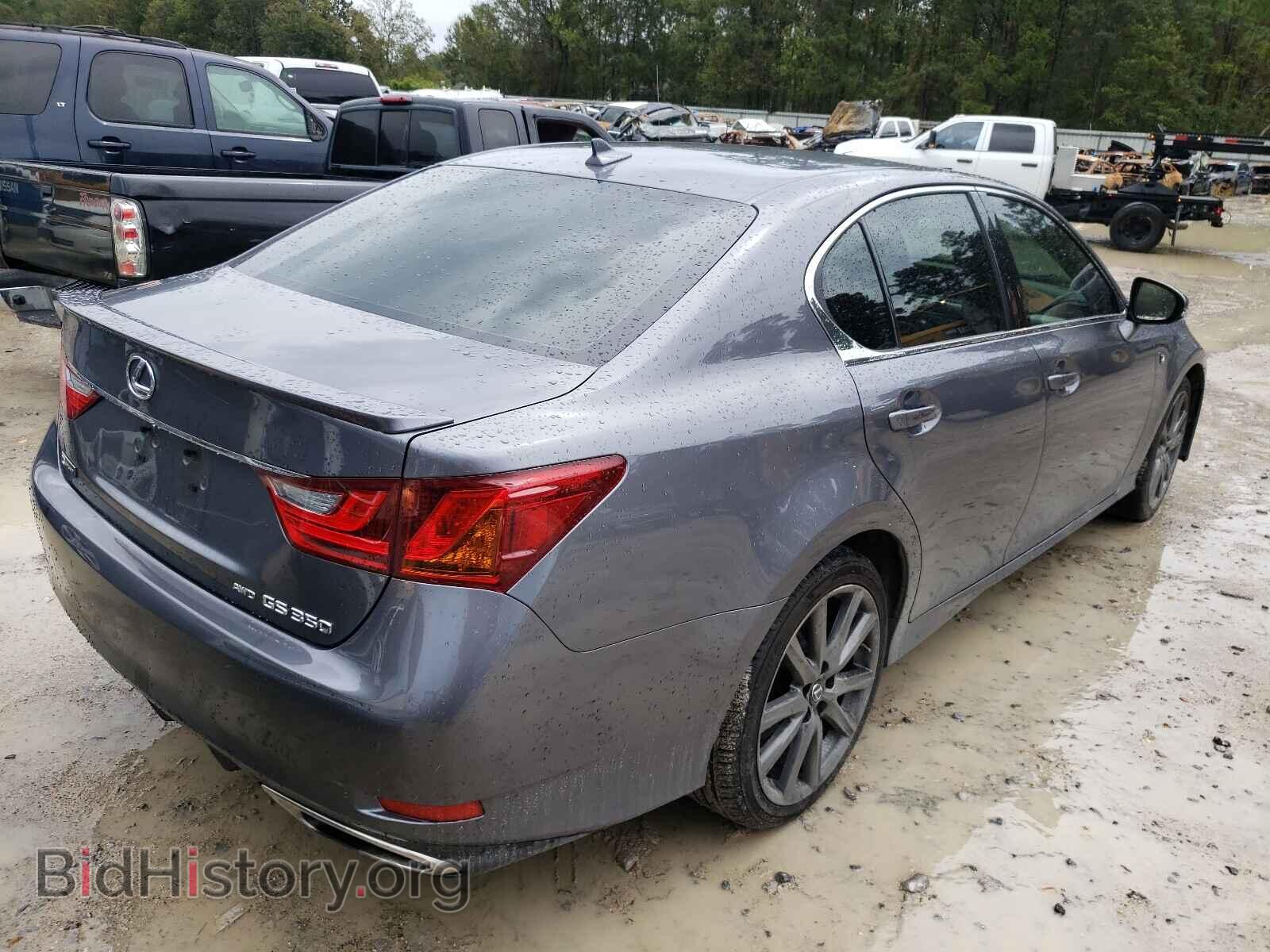 2014 LEXUS GS350 - VIN: JTHCE1BL3E5021770 - Фото 4