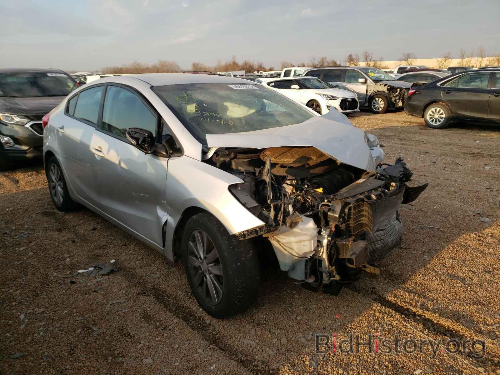 Photo KNAFX4A63G5608573 - KIA FORTE 2016